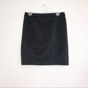Laundry by Shelli Segal Black Mini Stretch Career Skirt Womens Size 6